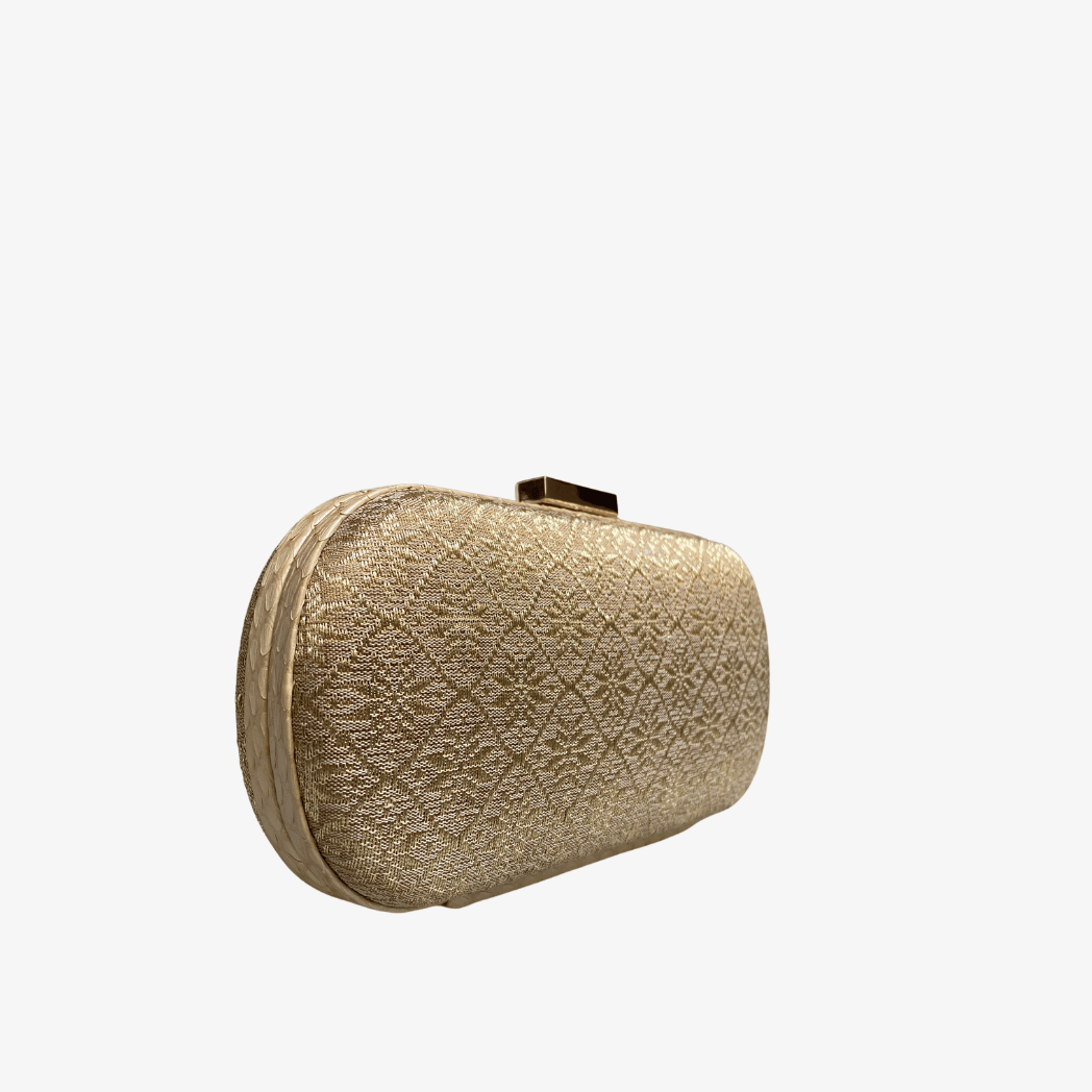 Syailendra Box Clutch Minang Gold