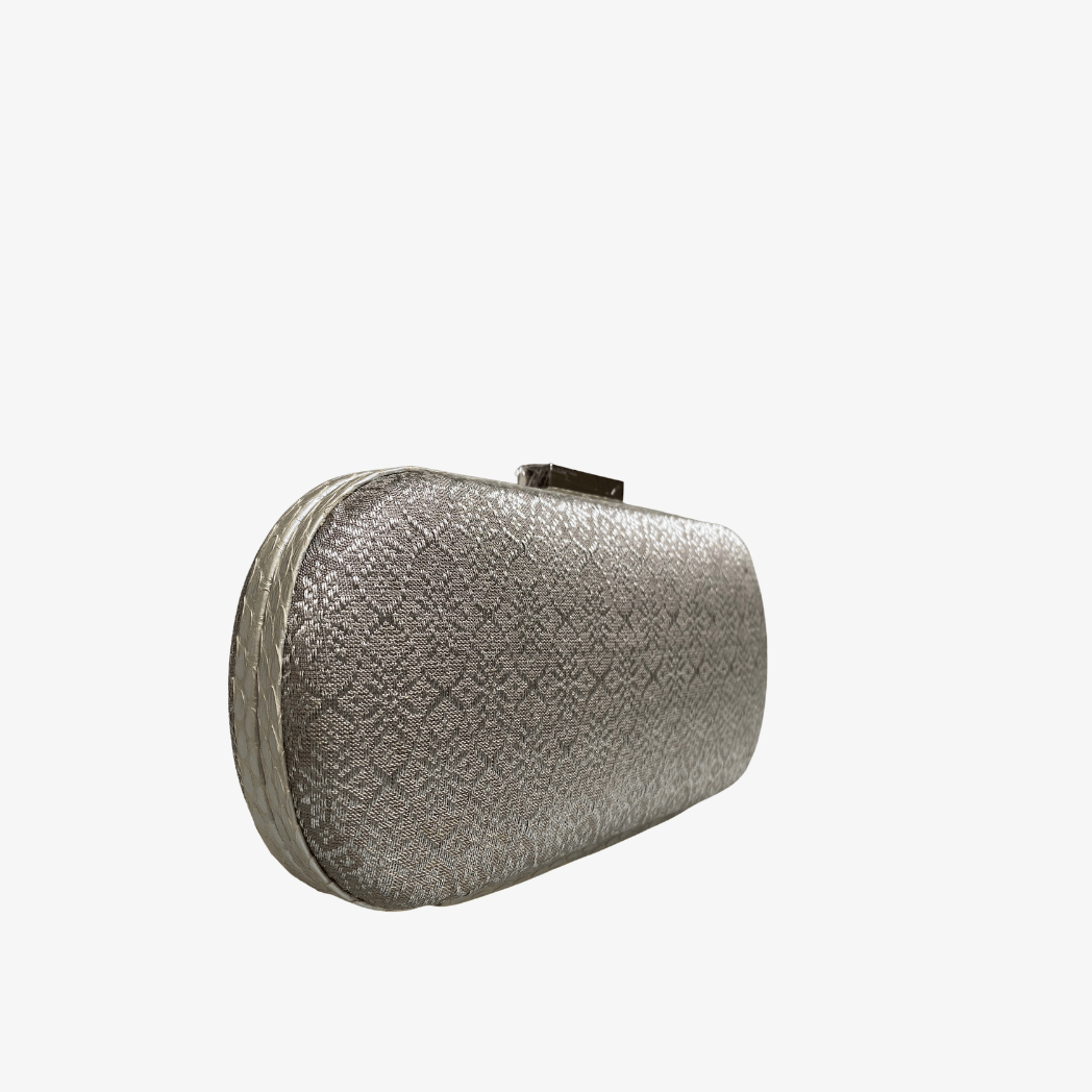 Syailendra Box Clutch Minang Silver