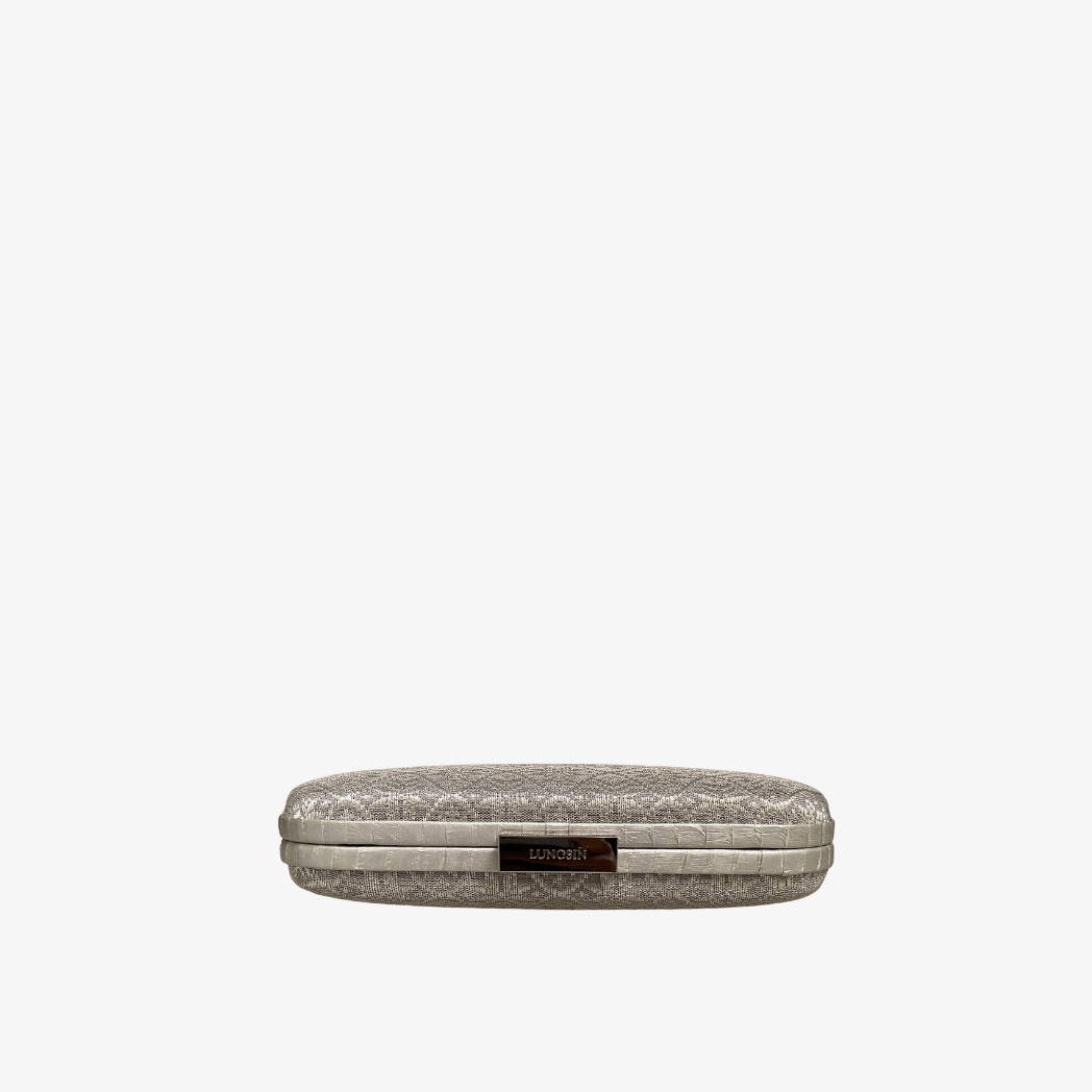 Syailendra Box Clutch Minang Silver 02