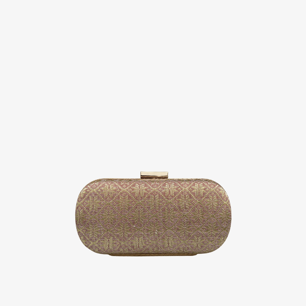 Syailendra Box Clutch Minang Pink 