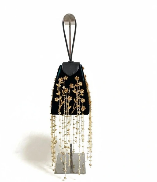 Image of Kei Clutch x  Studio Jeje in Navy  Kei Clutch x  Studio Jeje in Navy Syailendra Clutch  x  Studio Jeje in Silver 