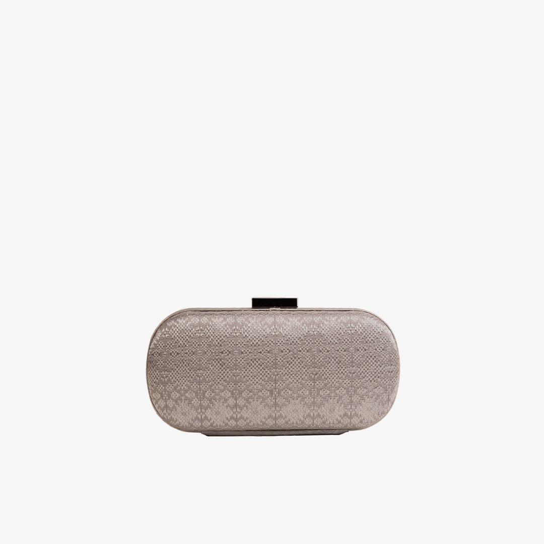 Syailendra Box Clutch Minang Silver