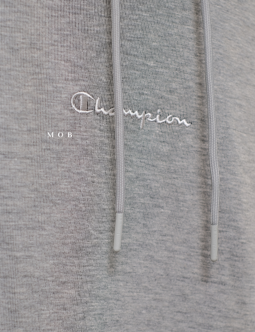 CHMPHOD1706B Tech Weave Flex Hoodie Oxford Grey