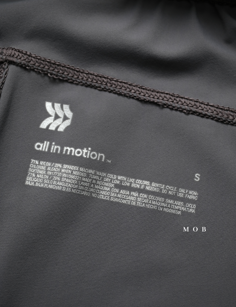 AIMPT02006 Track Jogger Pants Charcoal