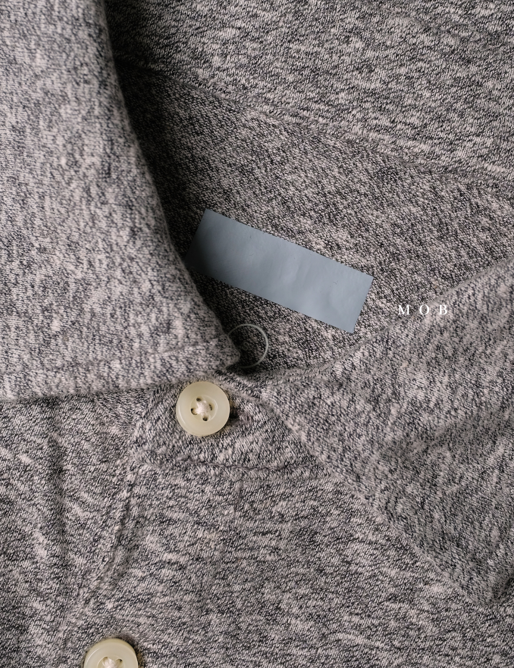 GFPS07001A Basic Pocket Polo Shirt Grey Misty