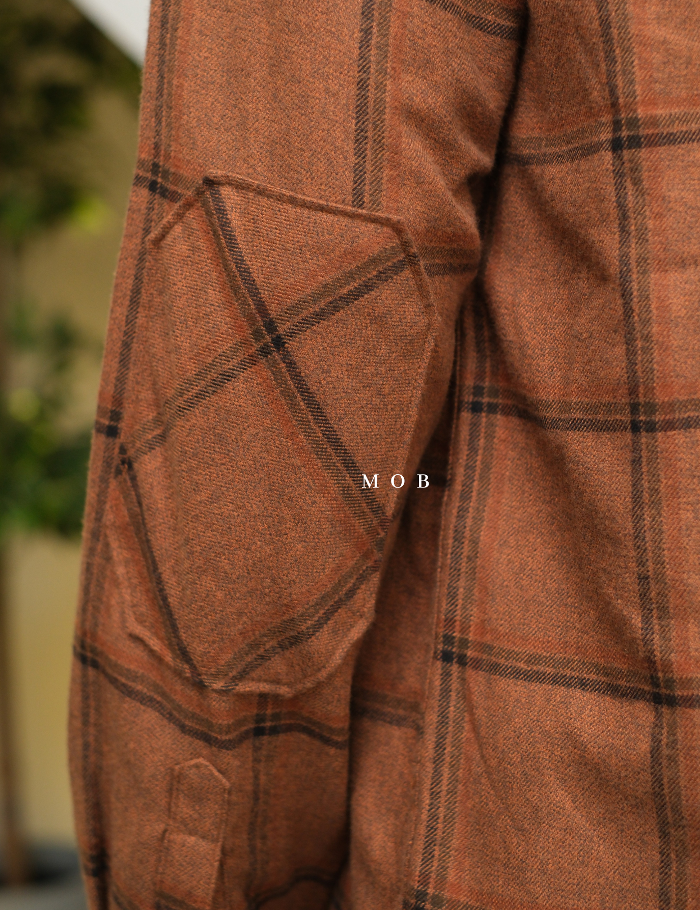 ROALSS02003A Nordsman Flannel LS Shirt Brown Tartan Plaid