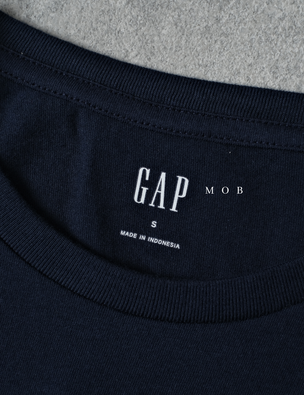 GPSST1204B GAP NYC Logo SS Tee Navy