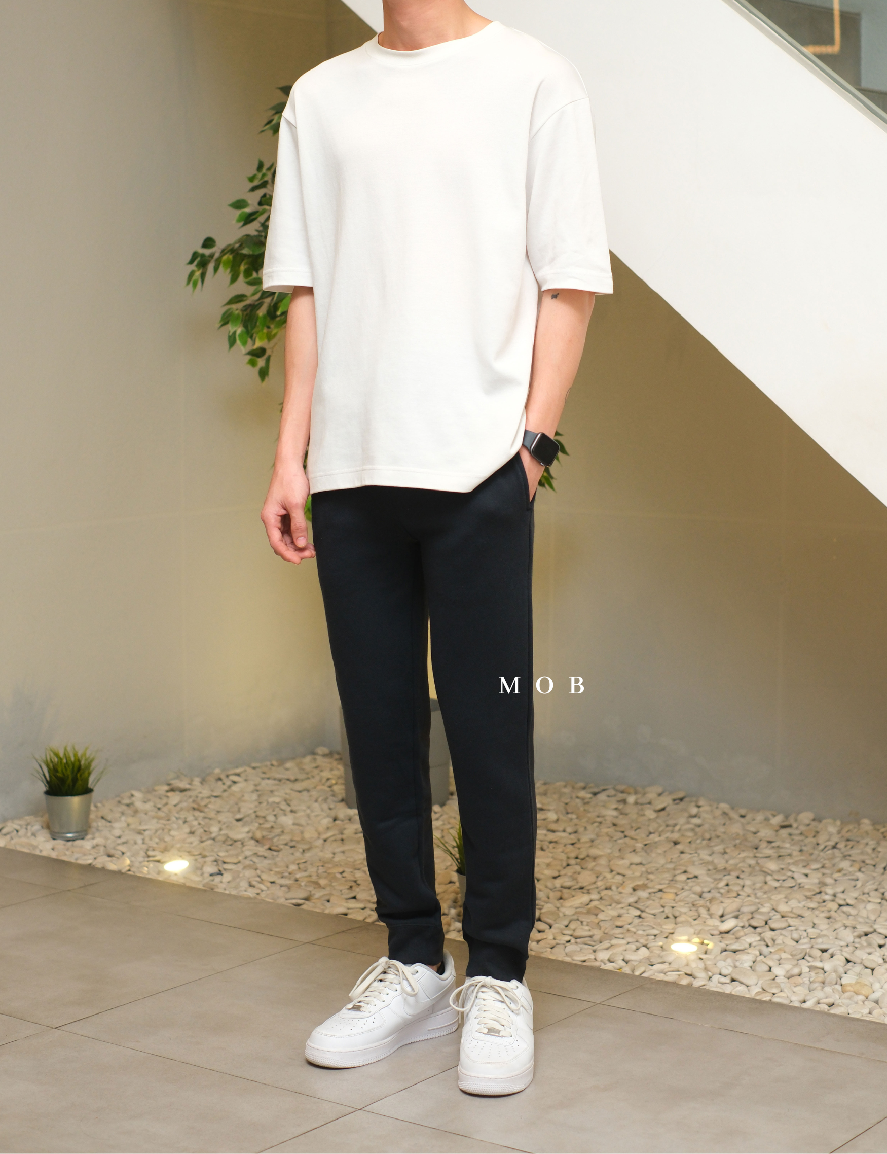 CHMPJP1501B Basic Terry Jogger Midnight Navy