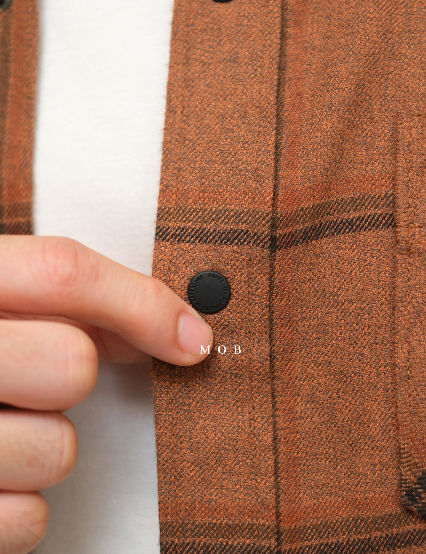 ROALSS02003A Nordsman Flannel LS Shirt Brown Tartan Plaid