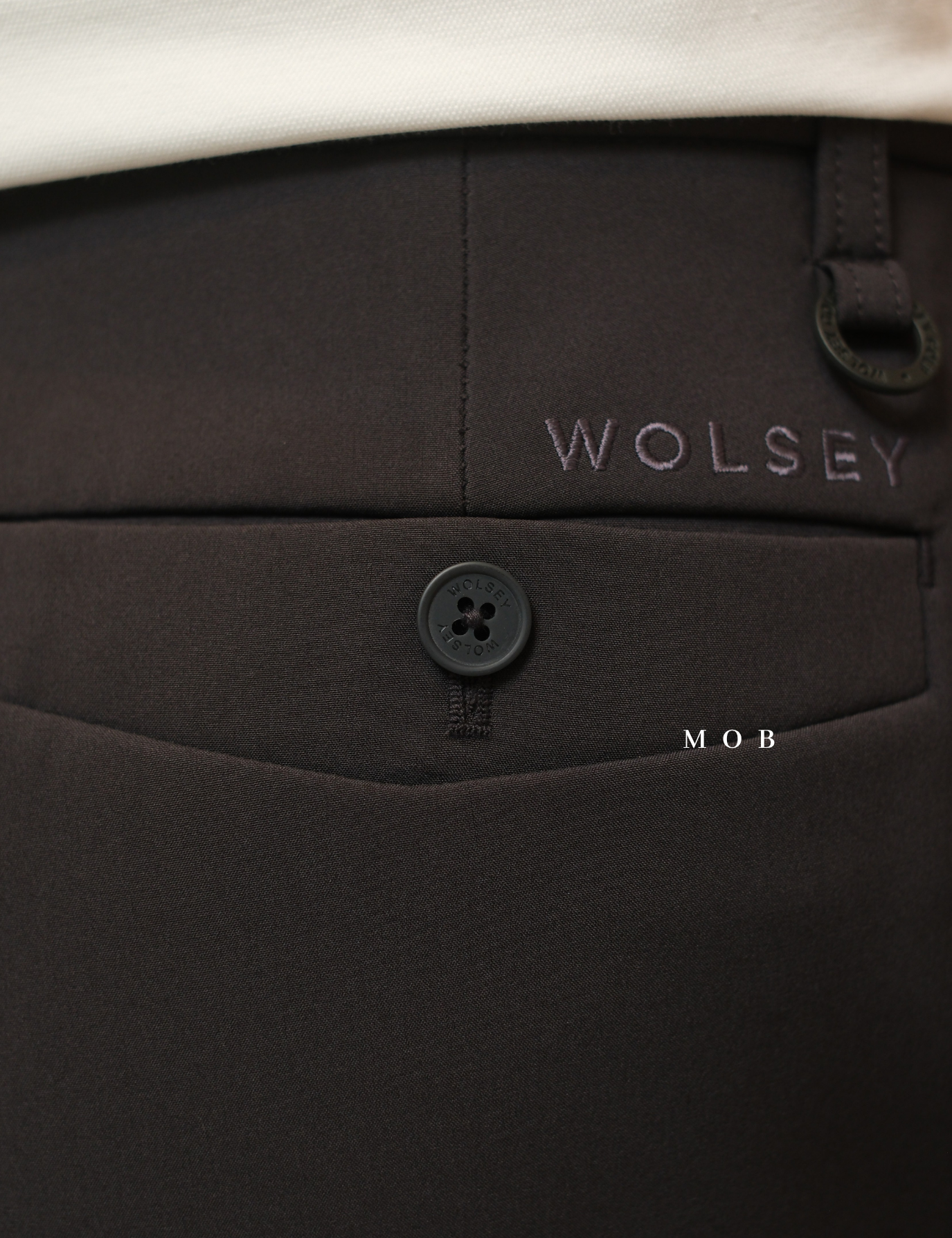 WSYPT02004 Bonded Fleece Pants Asphalt Grey