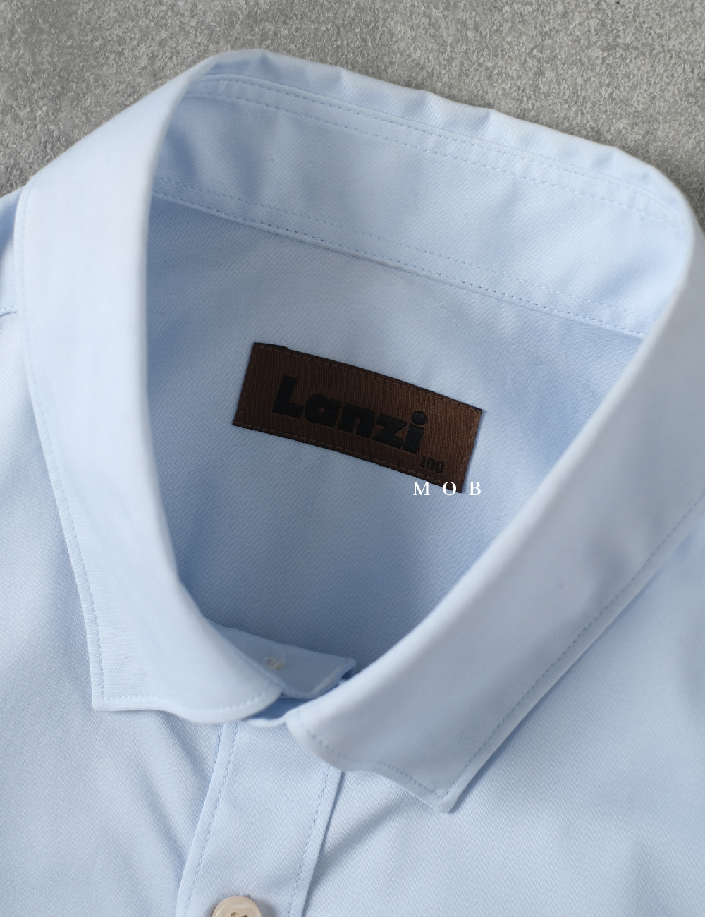 LZLSS01005 Slim LS Shirt Light Blue