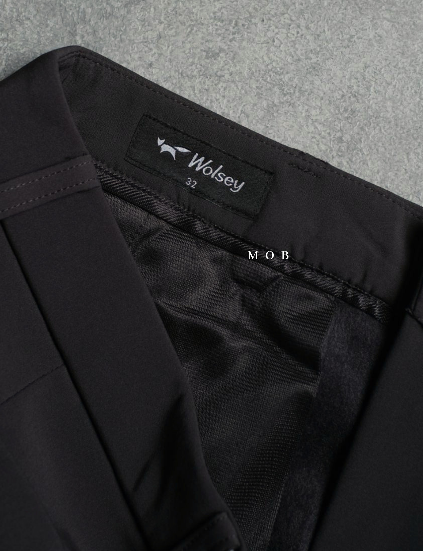 WSYPT02004 Bonded Fleece Pants Asphalt Grey