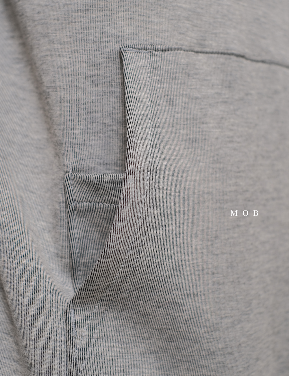 CHMPHOD1706B Tech Weave Flex Hoodie Oxford Grey