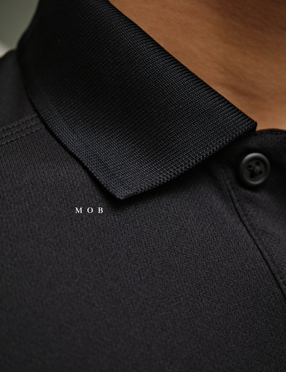 STPS01001 Micropique Sport-Wick Polo Black (S ONLY)