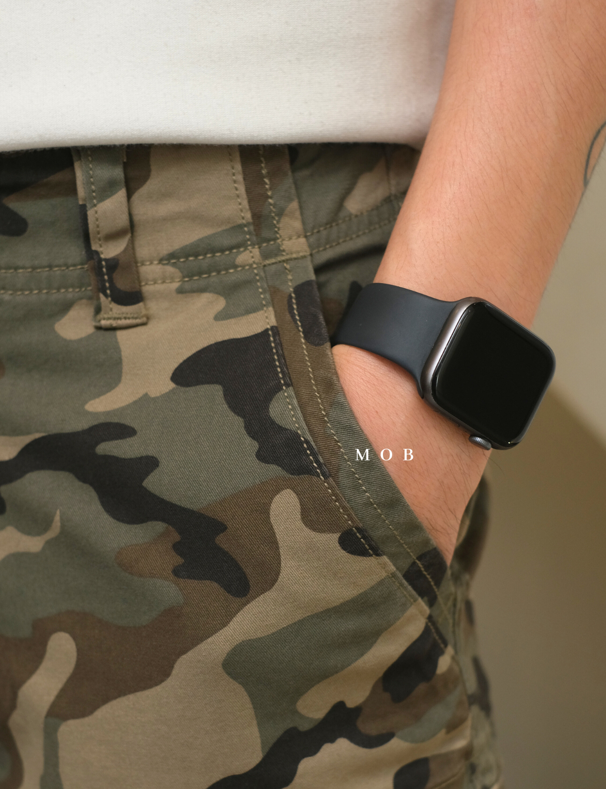 UPSR01001 Ultimate Stretch Cargo Shorts Olive Camo