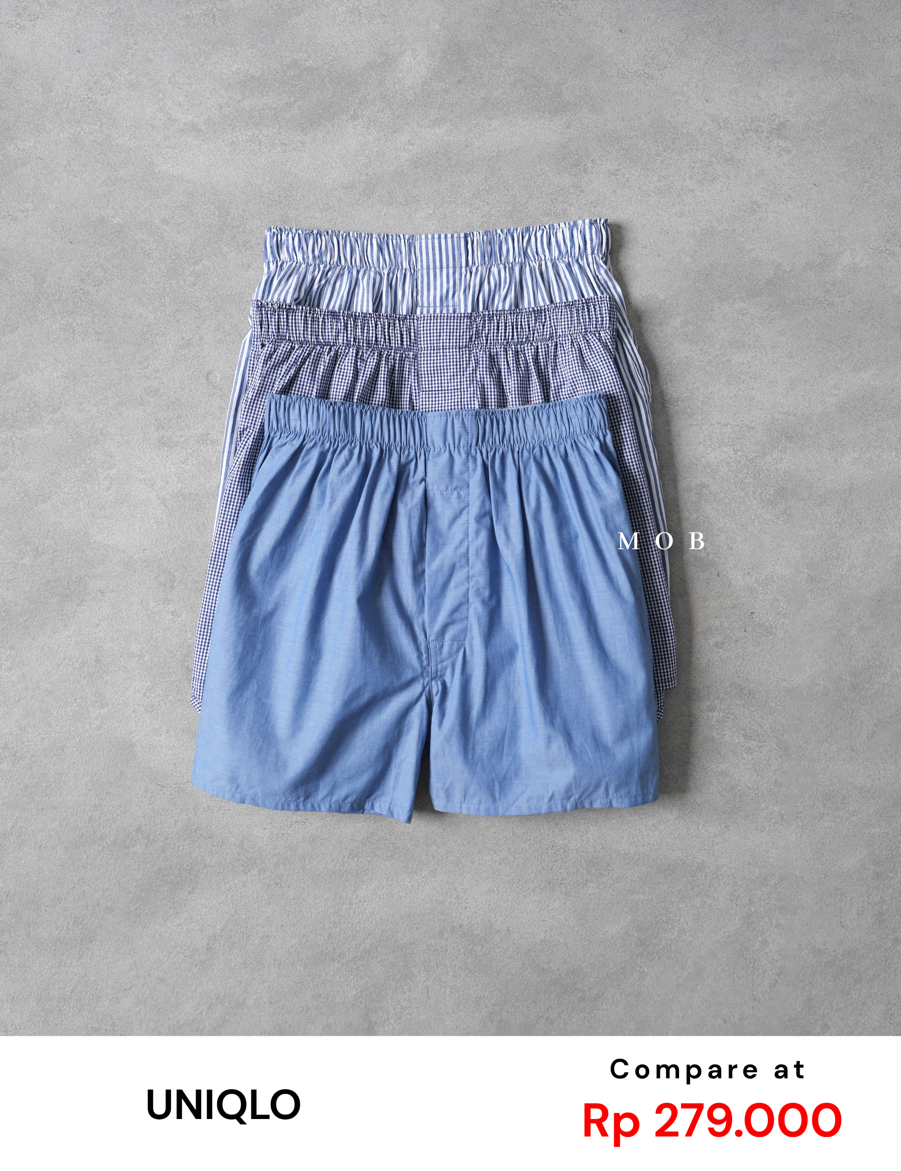 UNQB01025 Woven Trunks Type 25