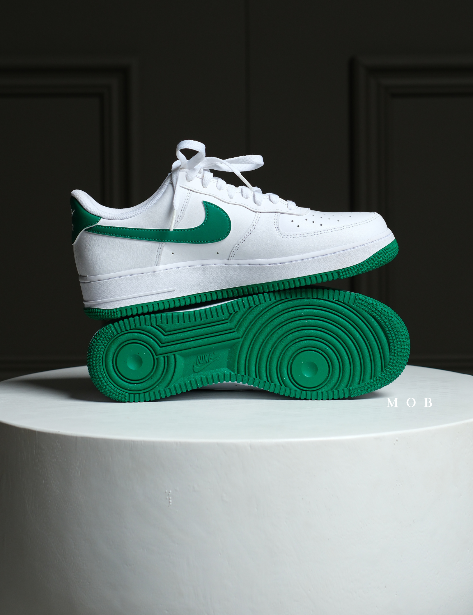 NKSSH03006A Nike Air Force 1 '07 Shoes Summit White Malachite