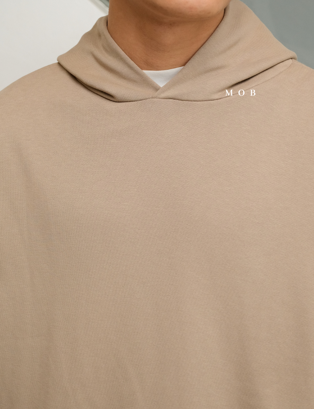 MJHOD01002 Basic Pullover Hoodie Brown