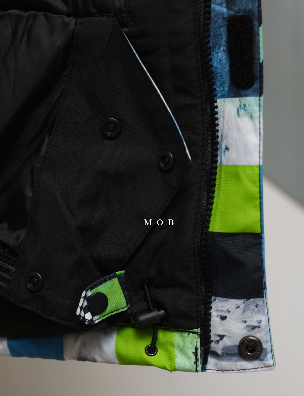 QSWP04001 Mission Snow Jacket Blue Highline