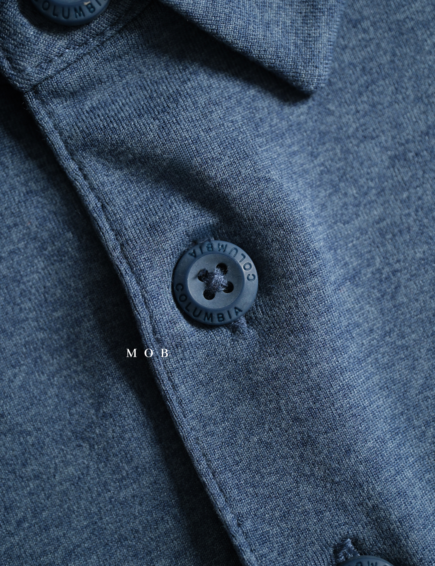 CLMPSS01002 Tech Trail Polo F24 SS Blue Grey