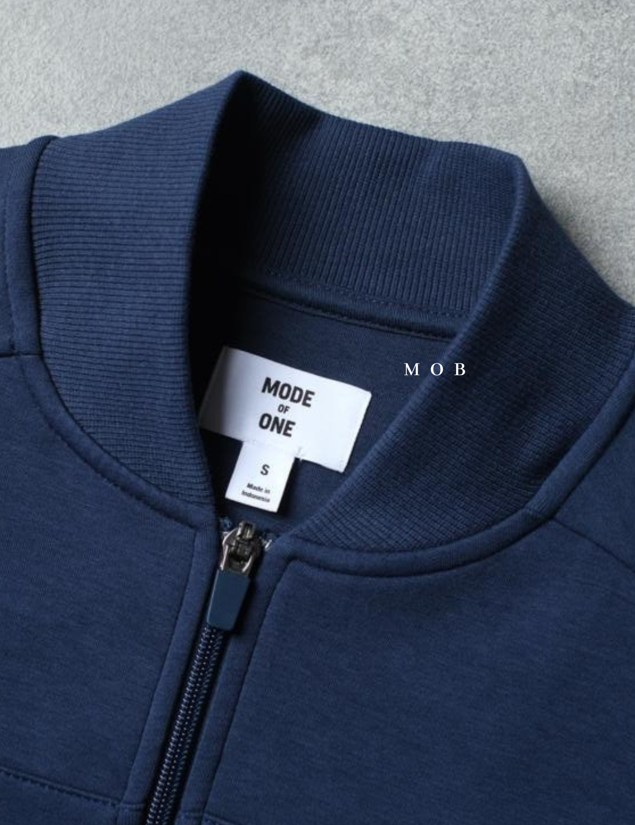 MODJ01001 Modern Pocket Bomber Jacket Navy