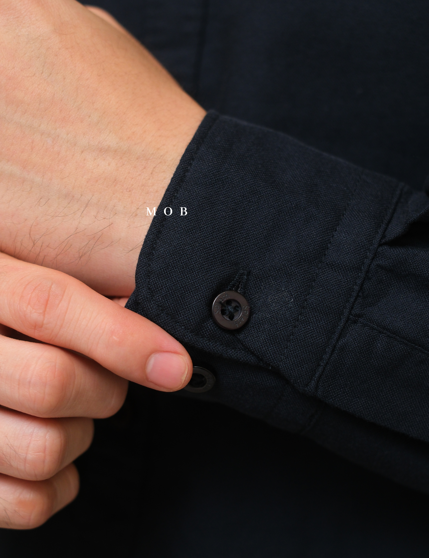 SPLLSS01001 Nature Comfort Slim LS Shirt Navy