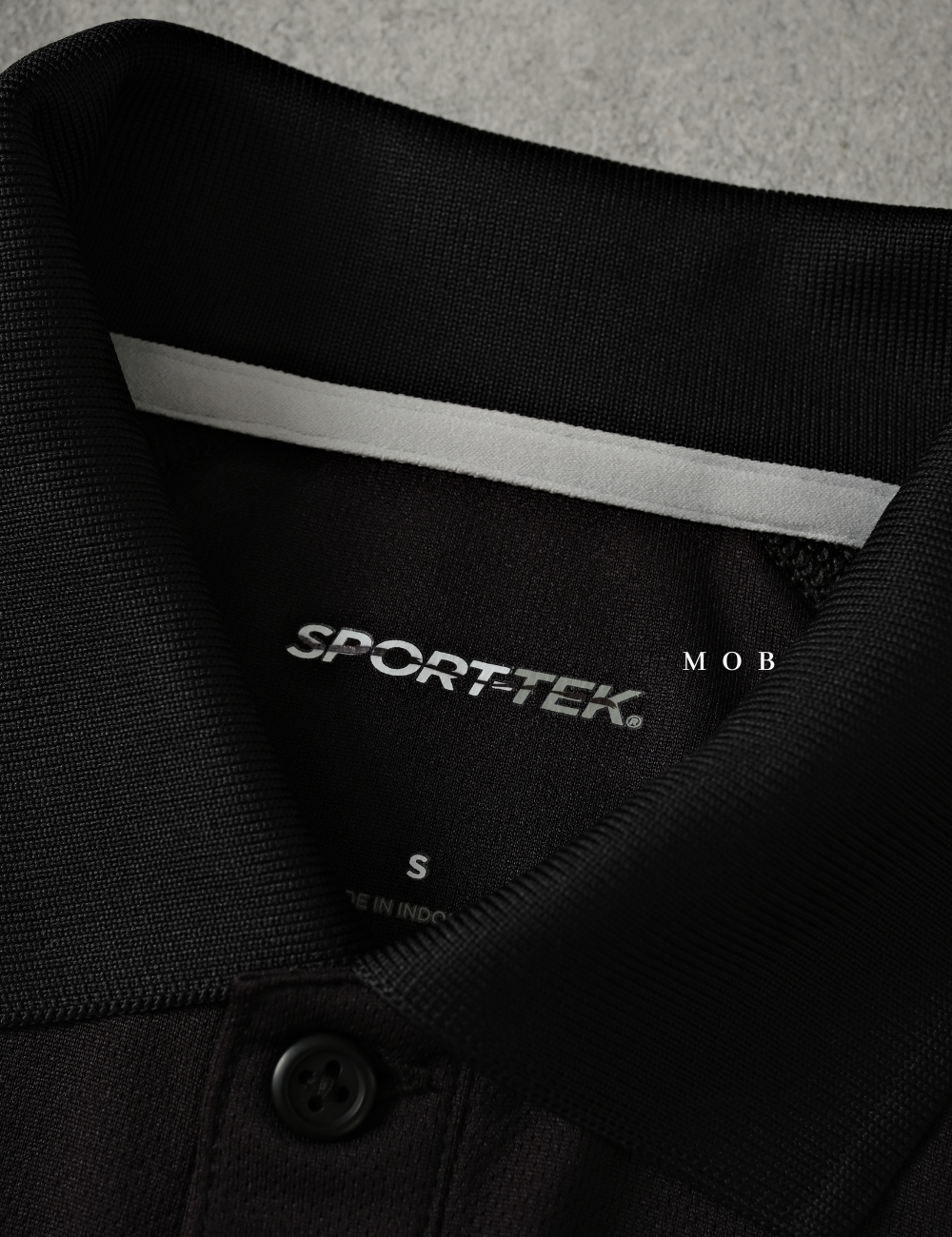 STPS01001 Micropique Sport-Wick Polo Black (S ONLY)