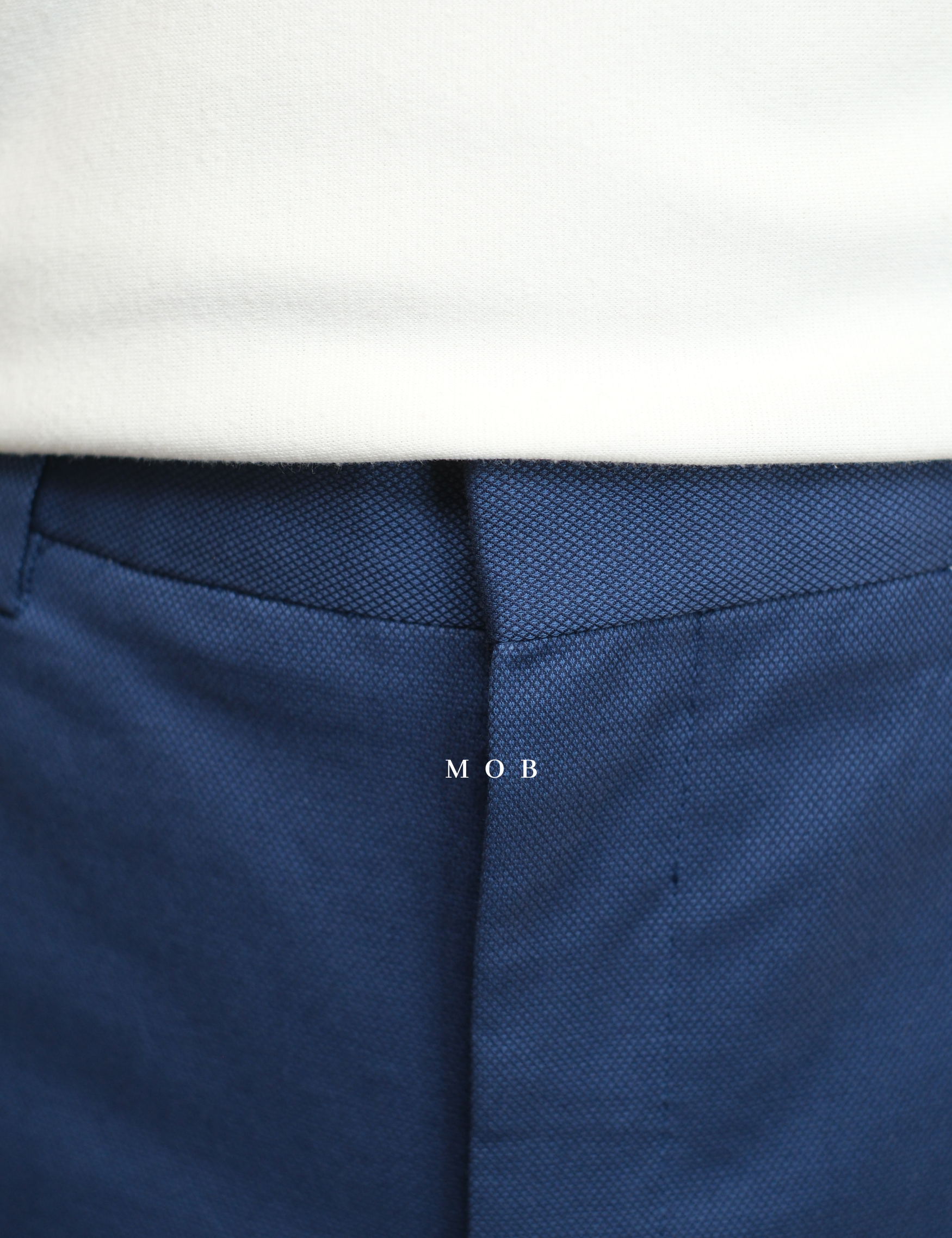 EXPT1402B Producer Modern Fit Pants Dark Blue Textured