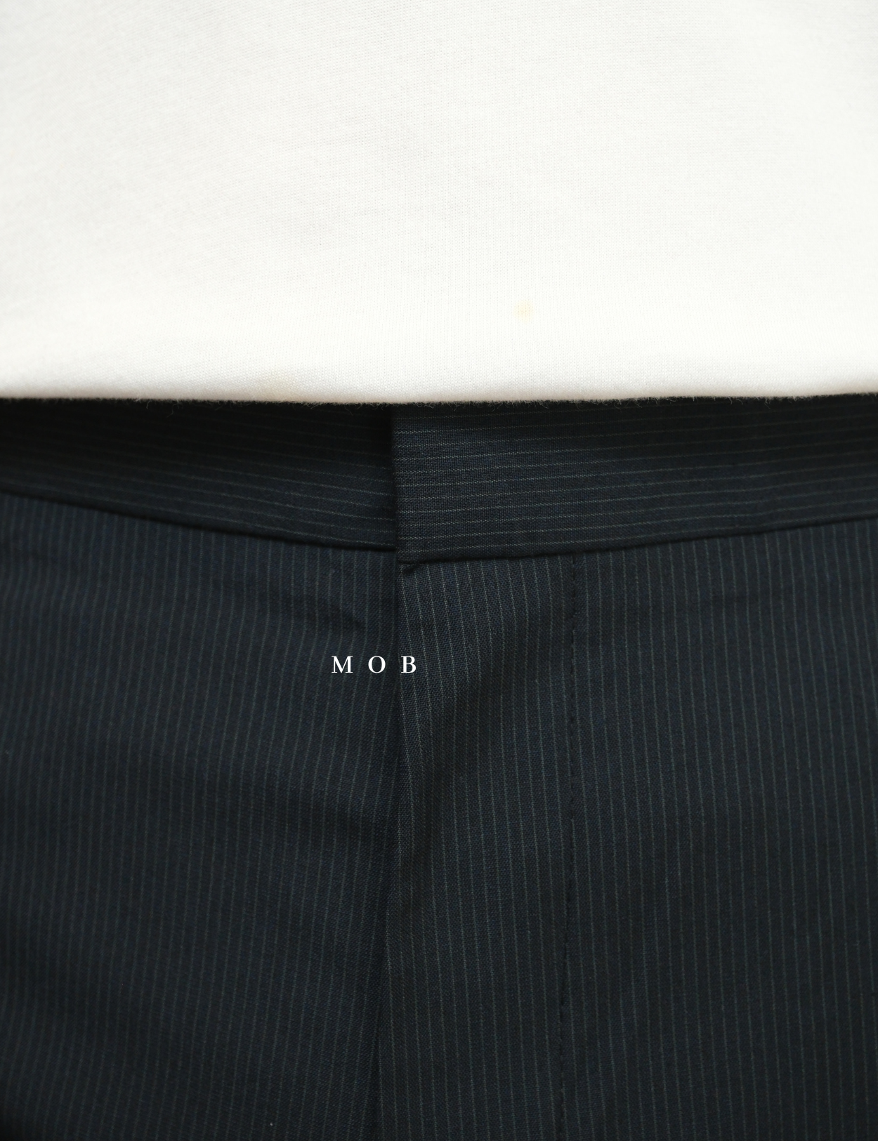 PEPT06007 SLIM Suit Pants Navy Stripe