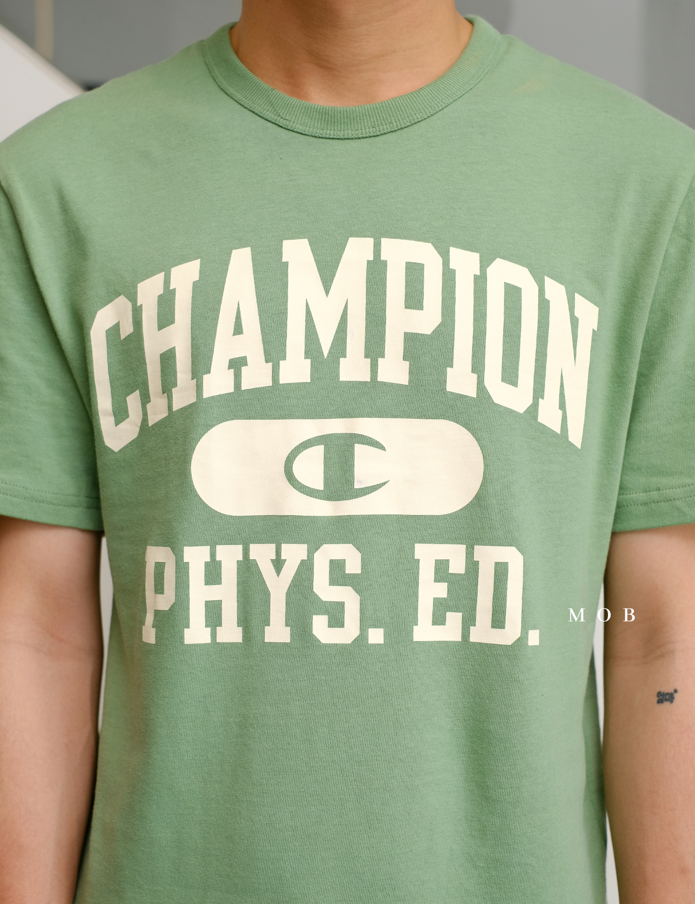 CHMPSST2016A Heritage Phys Ed SS Tee Mint Green