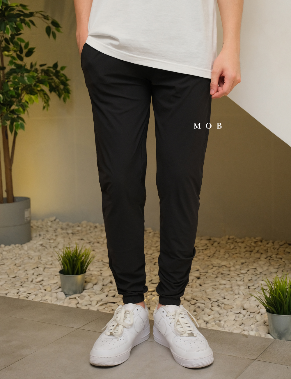 AIMPT02002 Track Jogger Pants Black (XL ONLY)