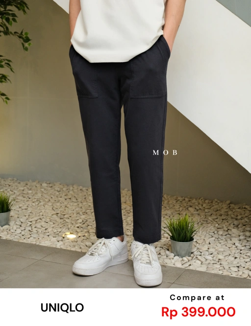 Image of UNQPT1203 Ankle Pants Navy