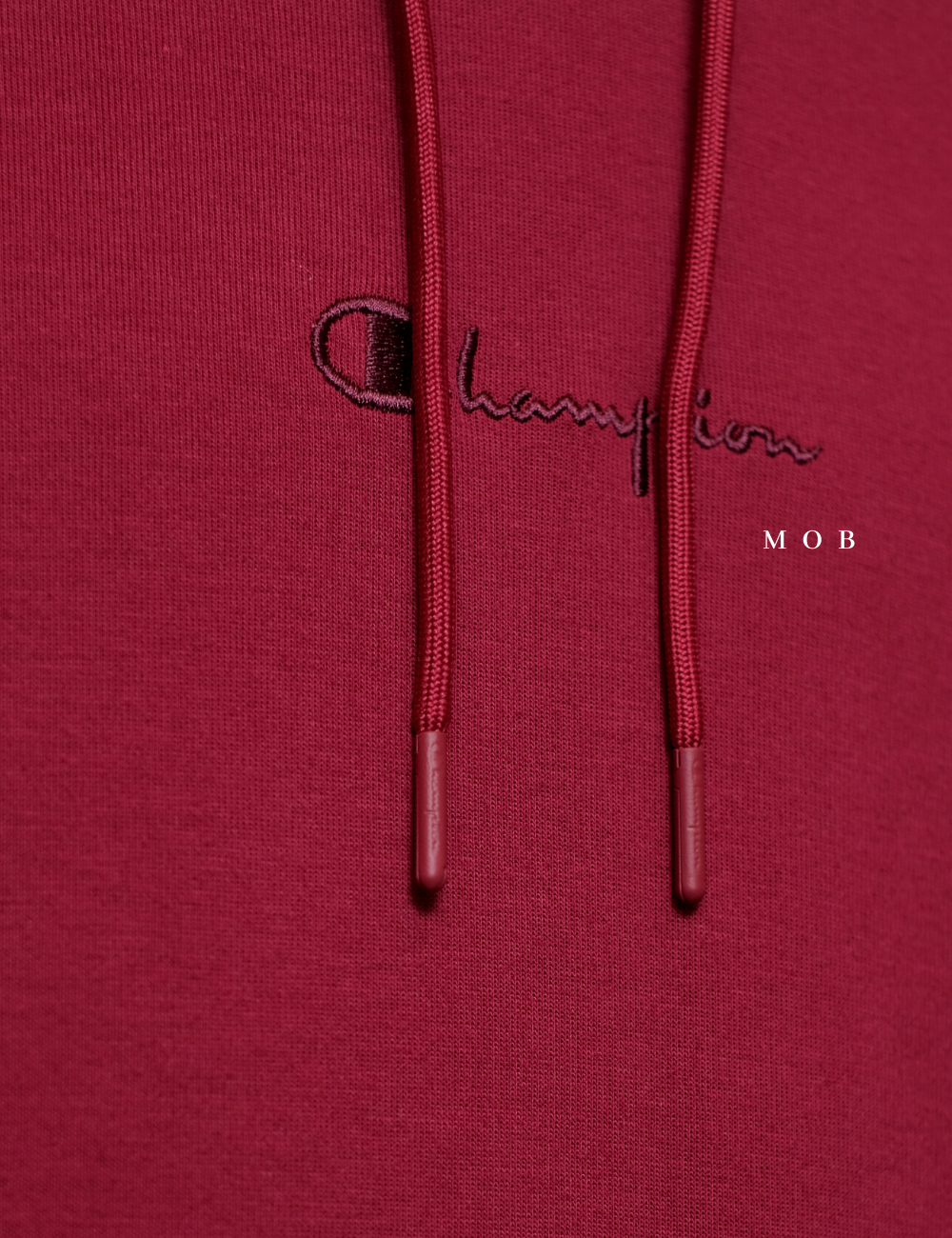 CHMPHOD1706C Tech Weave Flex Hoodie Cranberry