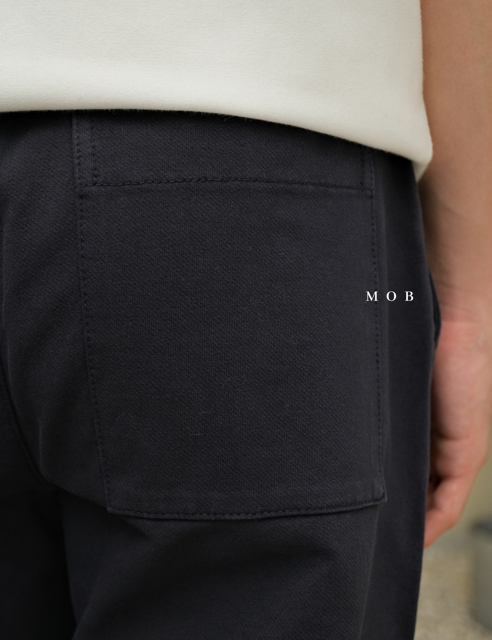 UNQPT1203 Ankle Pants Navy