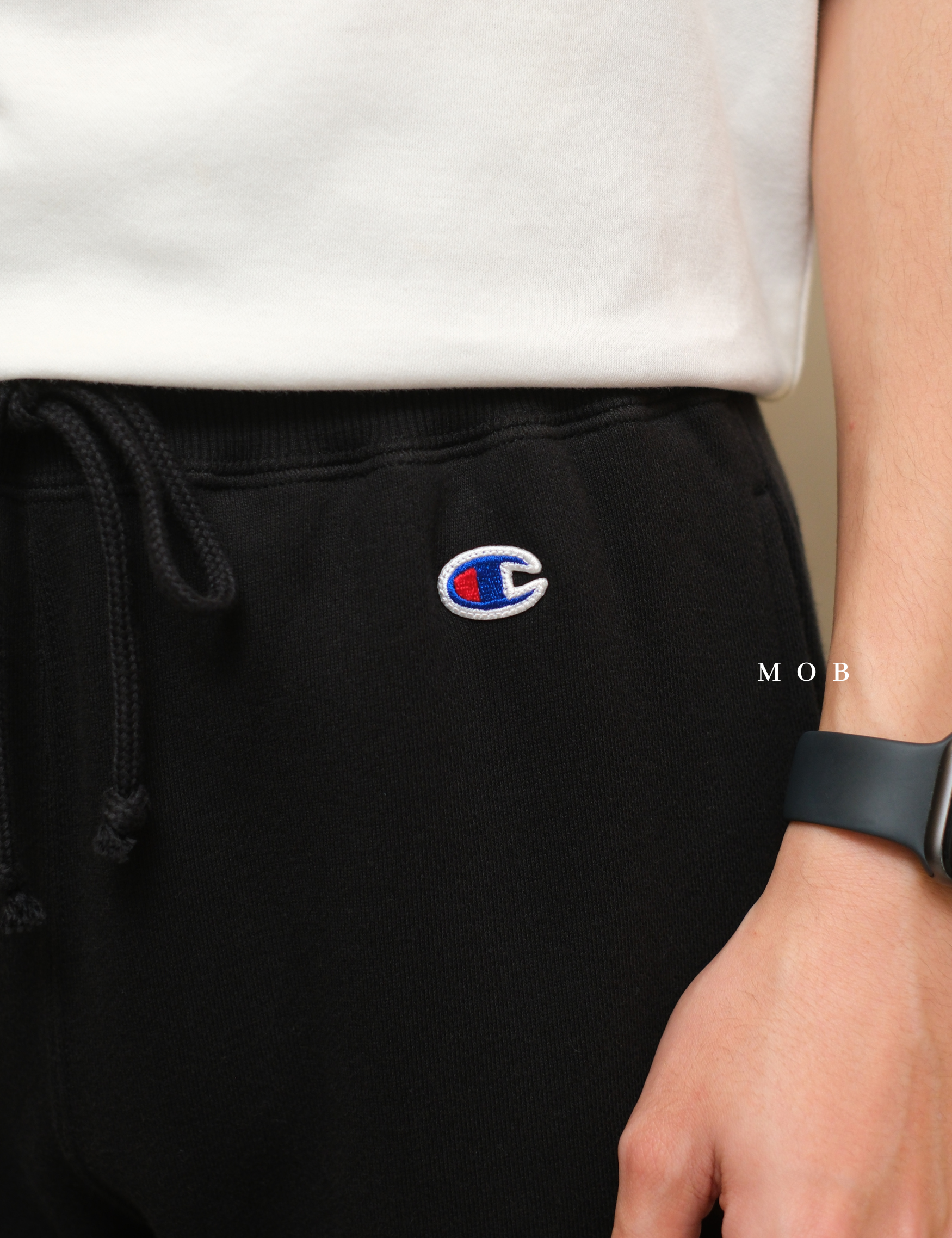 CHMPJP1501D Basic Terry Jogger Jet Black
