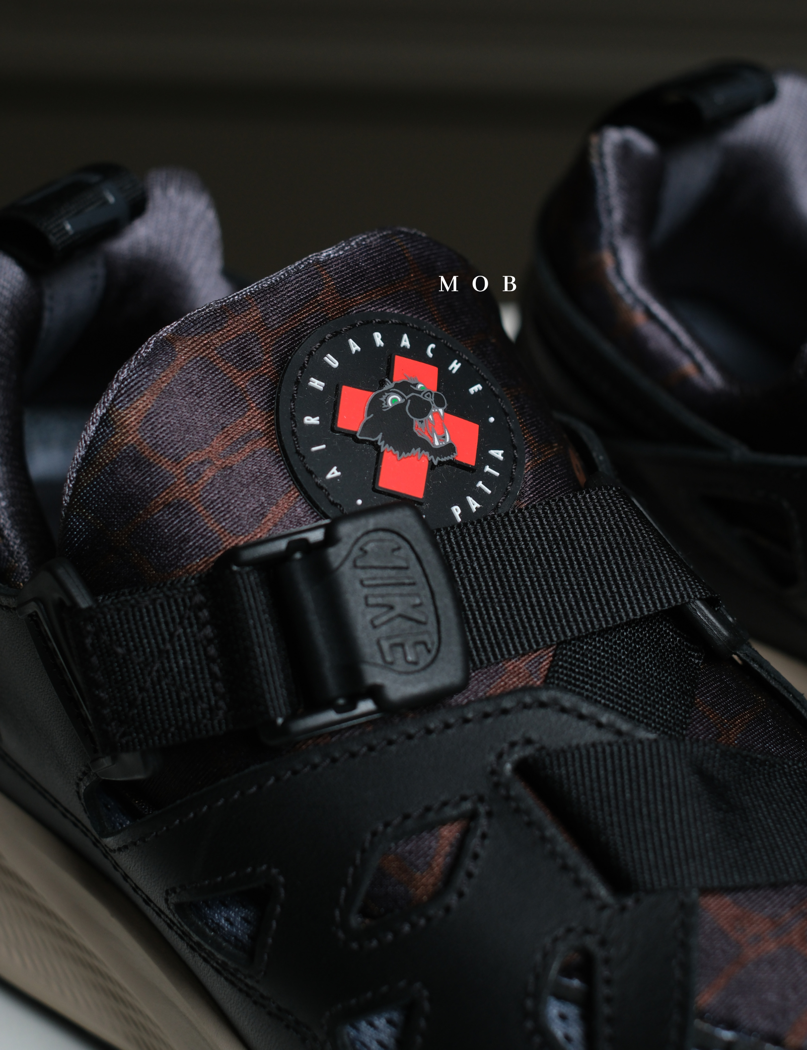NKSSH03025B Patta x Air Huarache 20Y24 Shoes Black Cool Grey (40 ONLY)