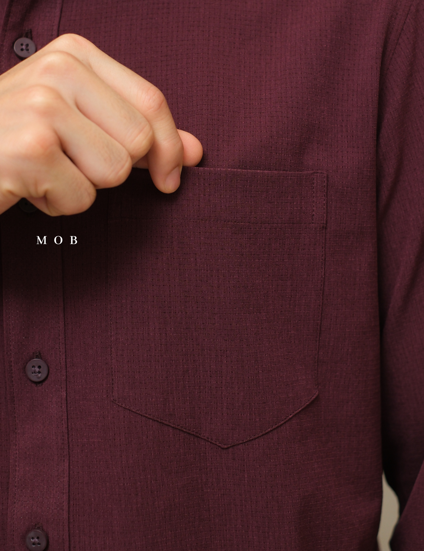 APTLSS02001C STANDARD Performance LS Shirt Maroon