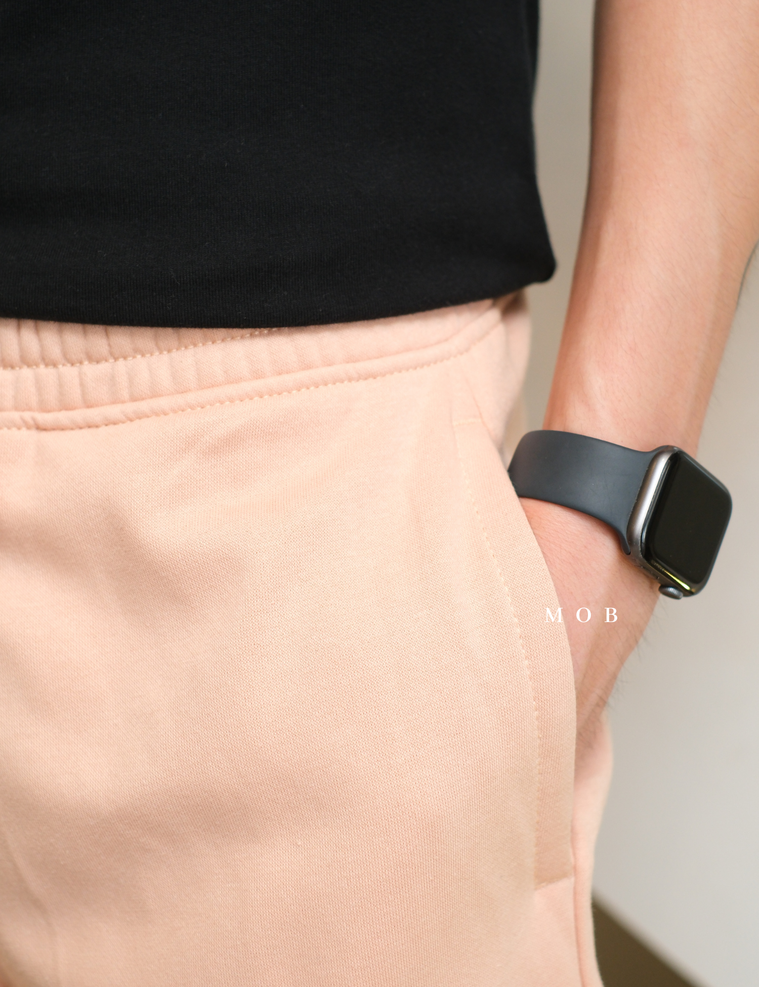 ONSR09007 Basic Shorts Peach