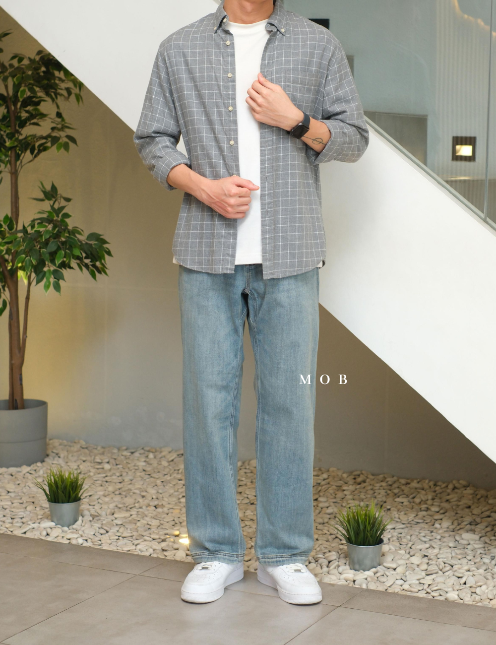 DTPT05001 Ballroom Double Flex RELAXED Jeans Blue Wash