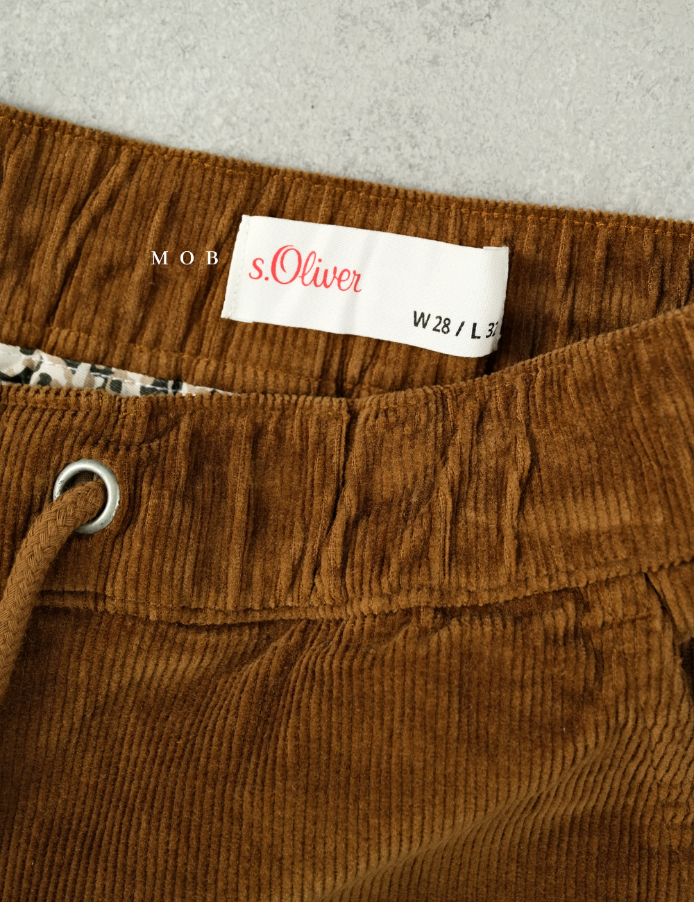 SOJP01001 Corduroy Jogger Pants Brown