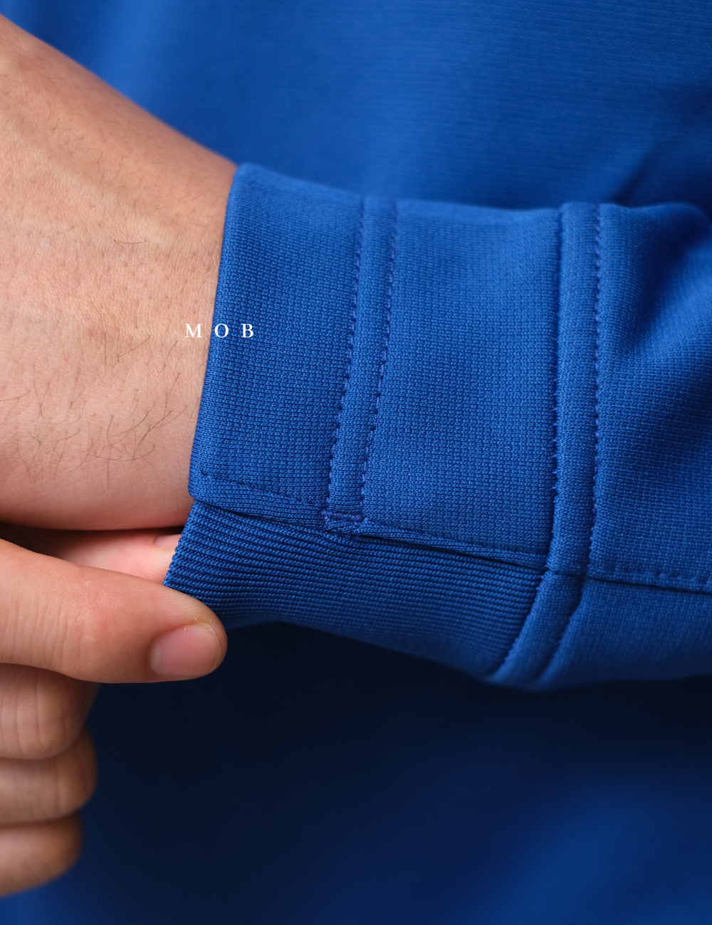 STSW04002 Basic Quarter Zip Sweatshirt Blue