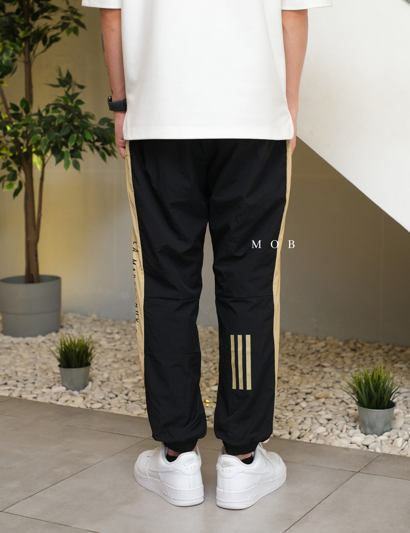 ADDSJP01001 Training Jogger Pants Black GOLD