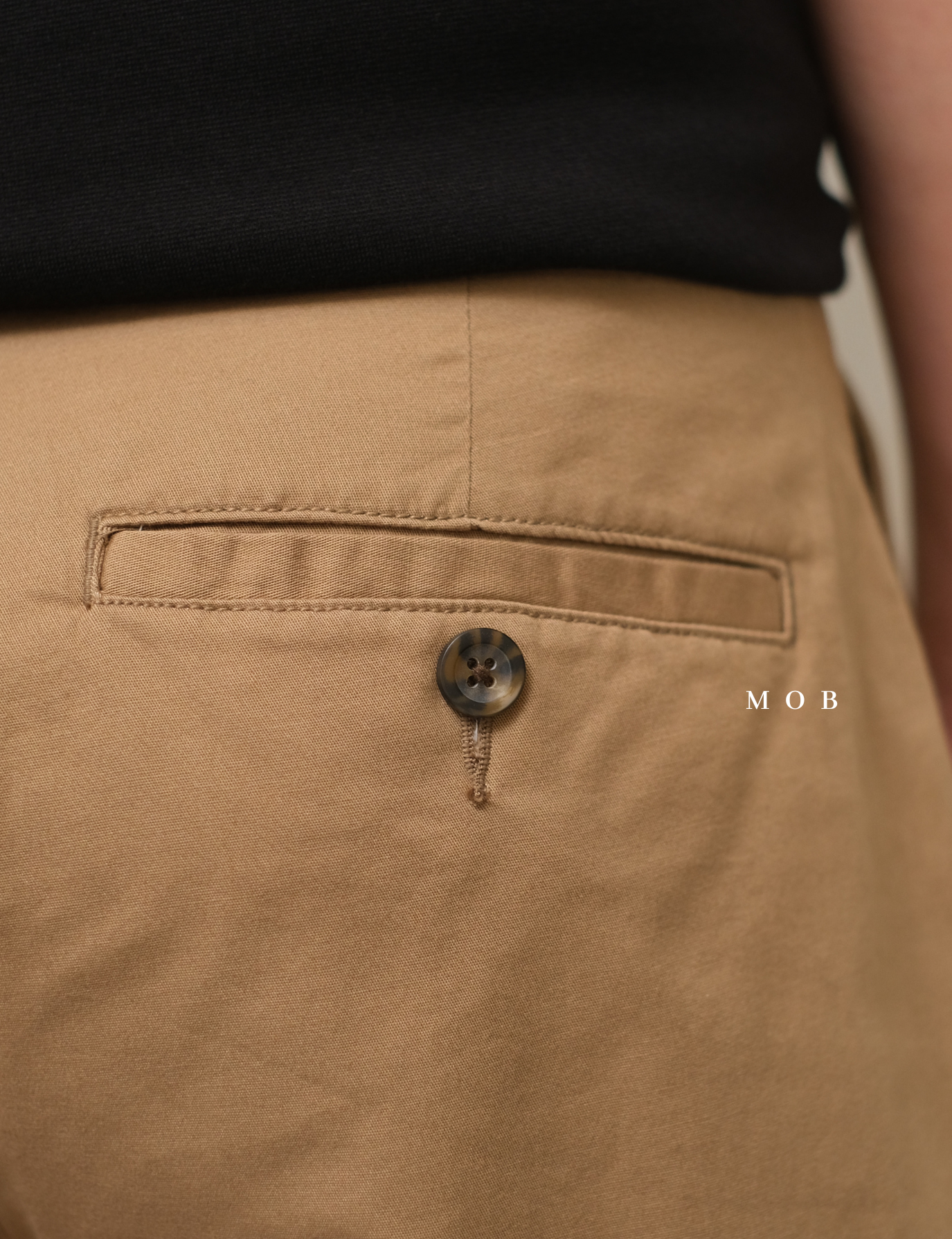 GFSR01001A Flat Front Shorts Brown (Inseam 9)