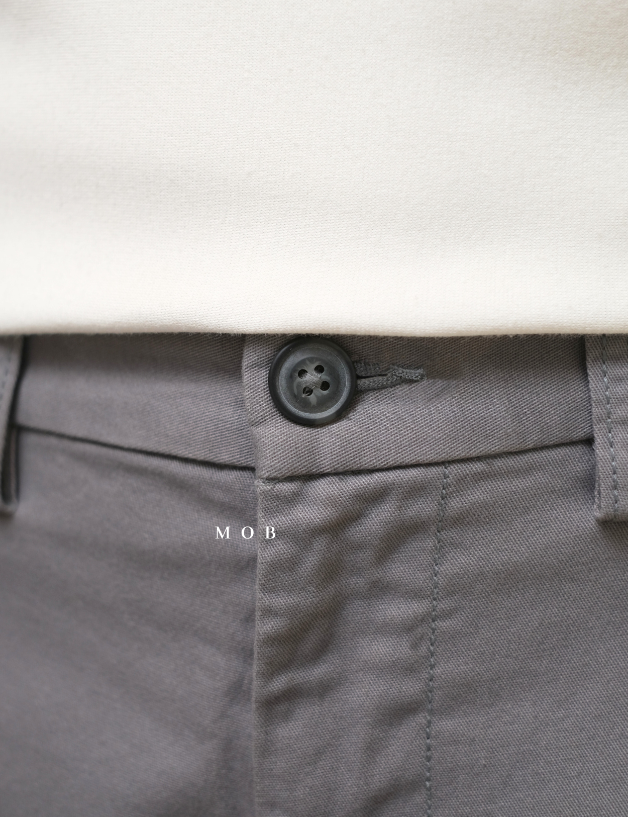 ONPT4101 Ultimate Slim Chino Pants Stone Grey