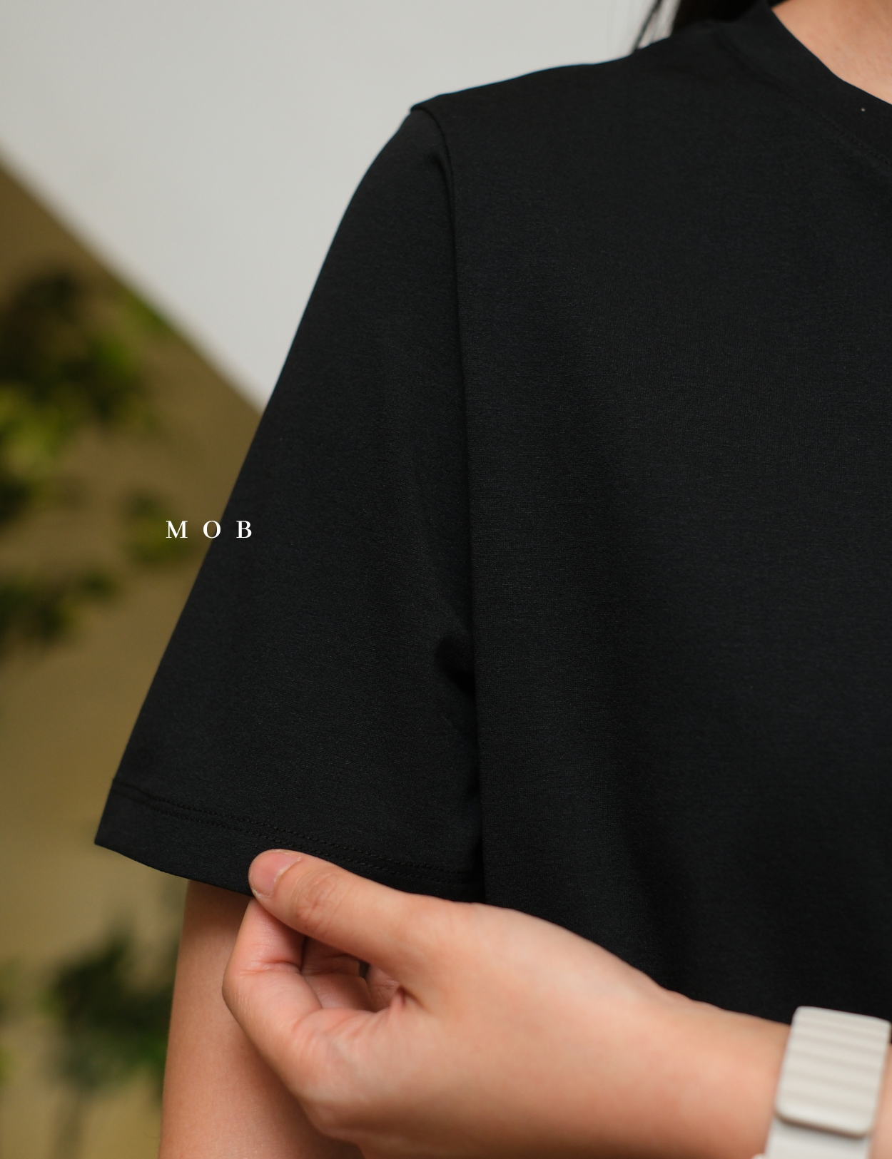 TOPSST03001A UV & Cooling SS Tee Black