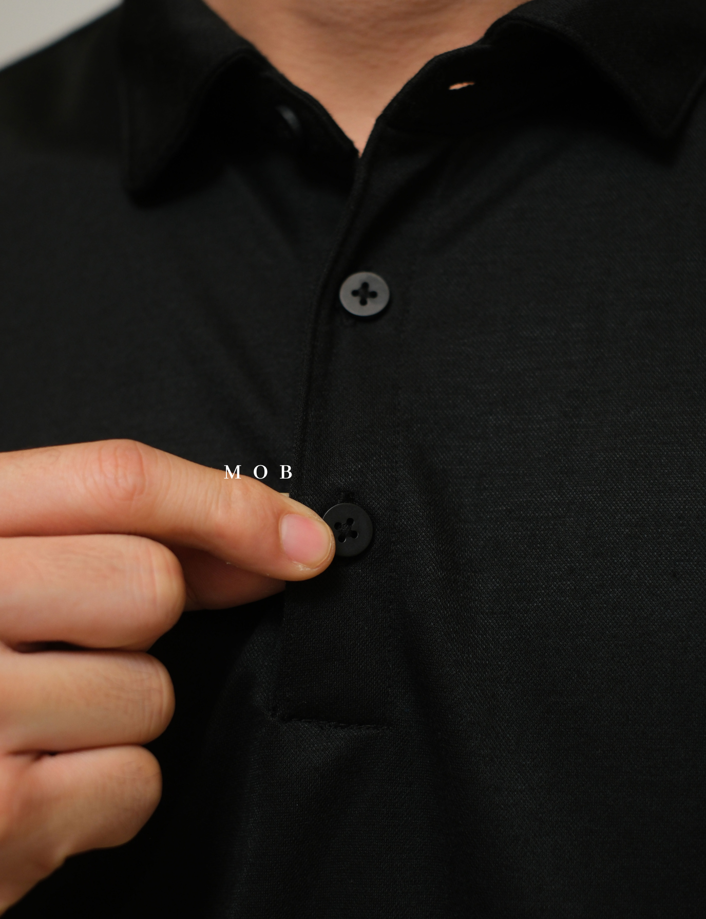 APTPLS01004 Premier Flex LS Polo Black