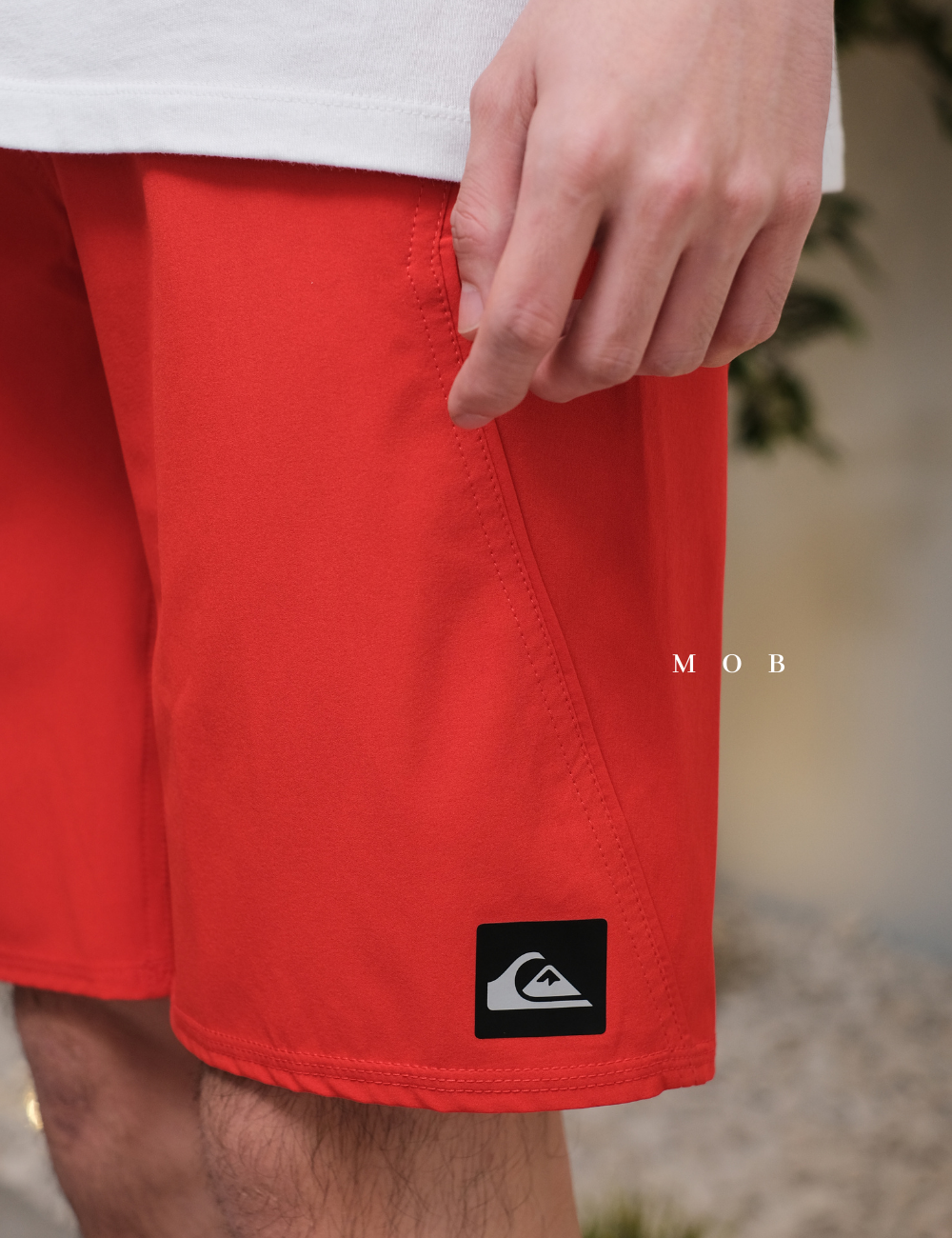 QSBS01004A Everyday Kaimana 21" Boardshorts Red