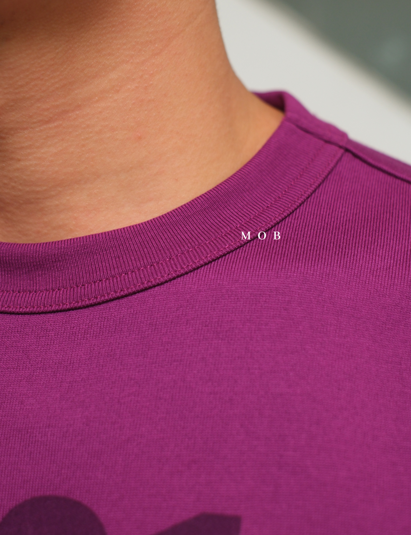 MODSST01005A Relaxed MO1 SS Tee Purple