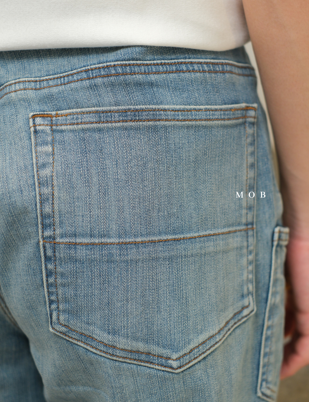 DTPT05001 Ballroom Double Flex RELAXED Jeans Blue Wash