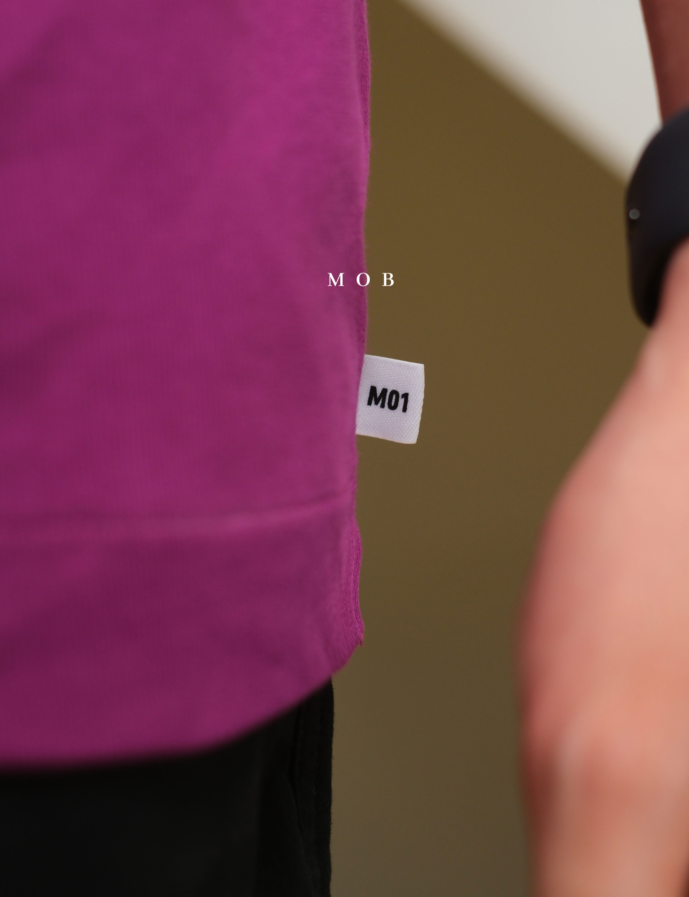 MODSST01005A Relaxed MO1 SS Tee Purple